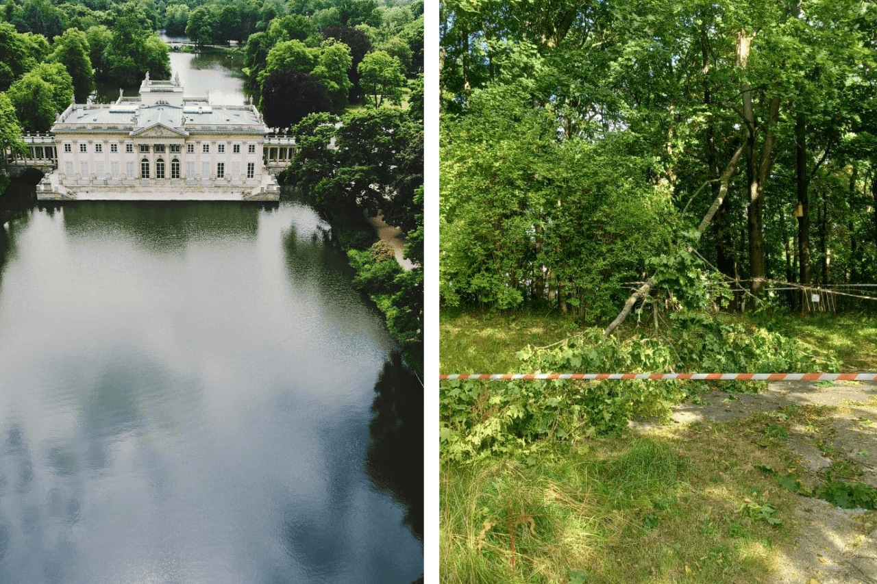 Pogoda paraliżuje Warszawę. Kolejna atrakcja turystyczna zamknięta do odwołania