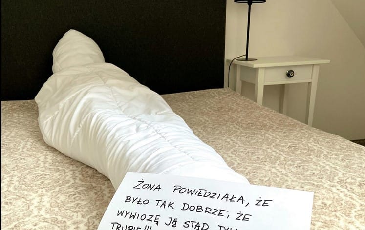 biały domek – Turystycznie.info Właściciele pensjonatu przecierali oczy ze zdumienia. "Żona niestety nie zmieściła się do auta"