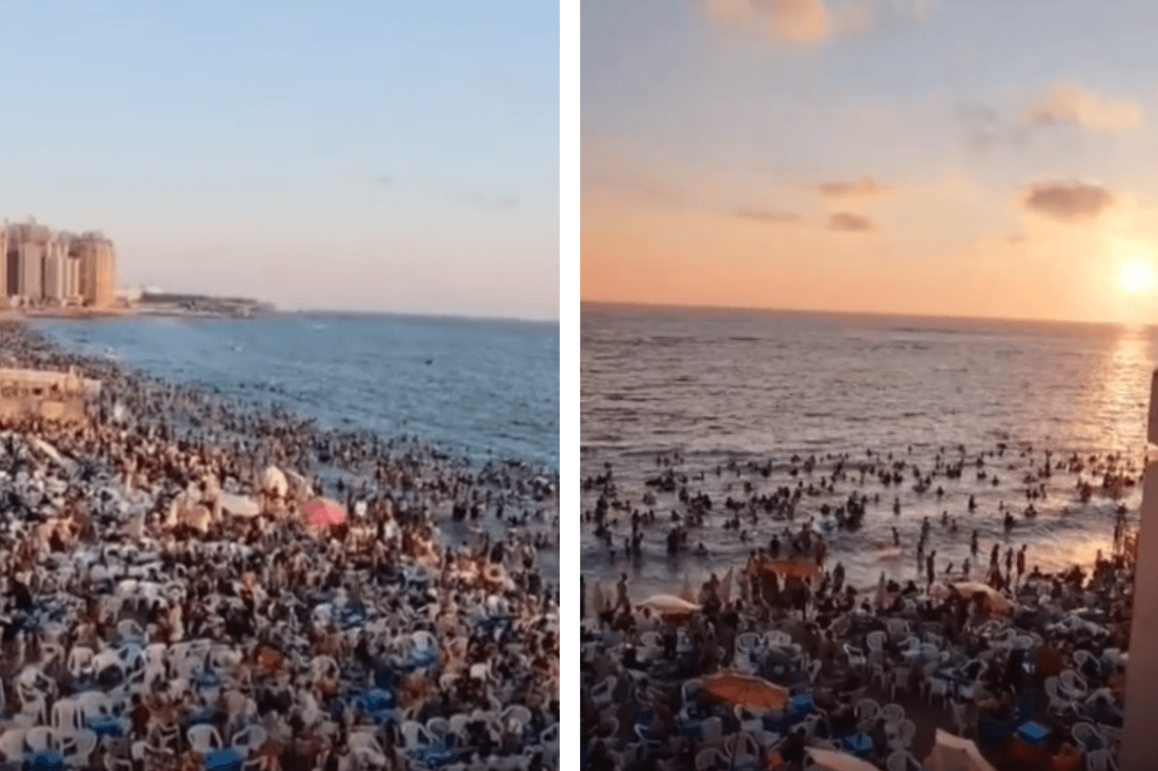 Szokujące sceny na plaży. Zobacz, co zastępuje polskie parawany