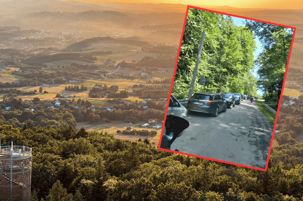 Setki turystów czeka godzinami, aby zobaczyć ten widok. Nowa wieża widokowa hitem sezonu