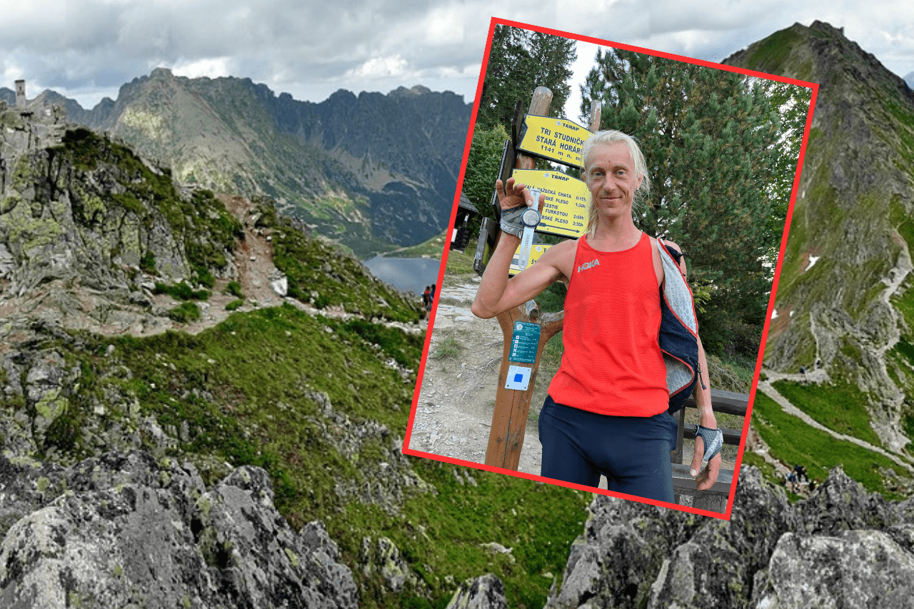 Człowiek-maszyna! Roman Ficek zdobył Wielką Koronę Tatr i ustanowił nowy rekord