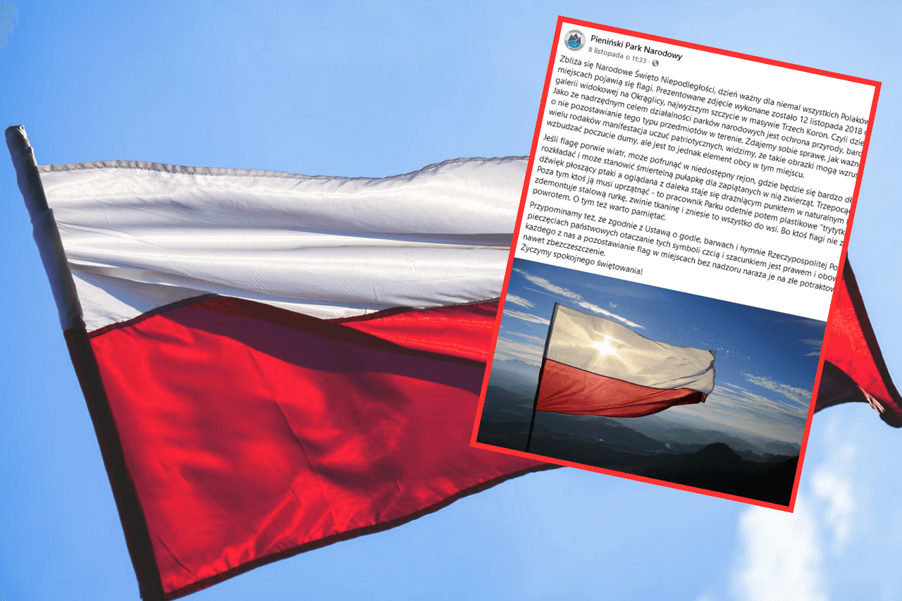 Patriotyczny gest czy poważny błąd? Apel w sprawie flag na szczytach gór